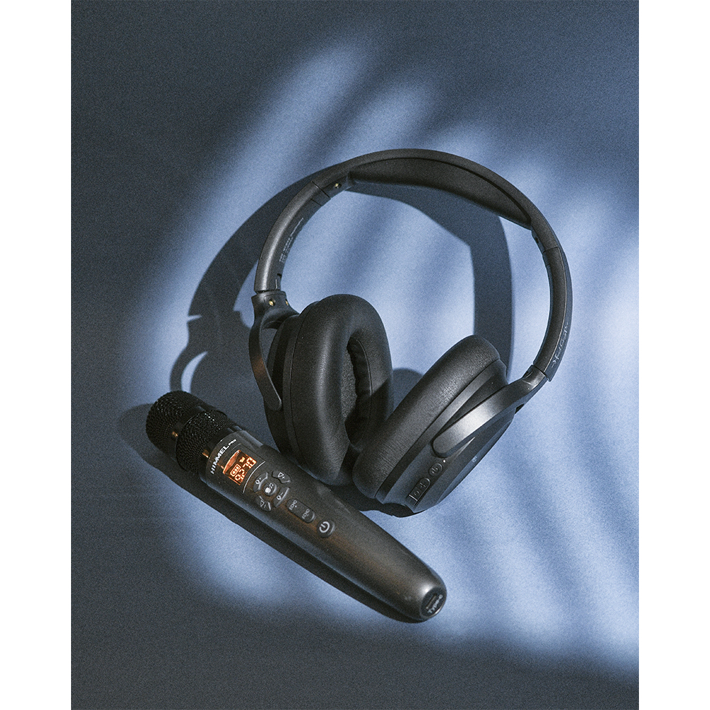 헤드씽프로/완벽한볼입감/코인노래방/SOLO노래방/무선마이크/무선헤드폰/에코/Aux out단자 (1745988394) | 준민전자